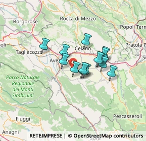 Mappa Strada 40, 67056 Luco dei Marsi AQ, Italia (9.66286)