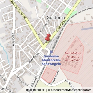 Mappa Viale Roma,  78, 00012 Guidonia Montecelio, Roma (Lazio)