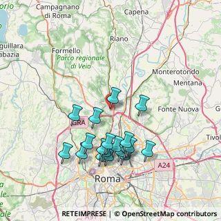 Mappa Gemona, 00188 Roma RM, Italia (7.90947)