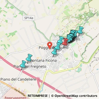 Mappa Via Poggio dell'Asino, 00052 Cerveteri RM, Italia (0.93444)