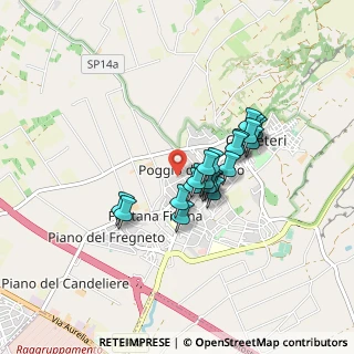 Mappa Via Poggio dell'Asino, 00052 Cerveteri RM, Italia (0.673)