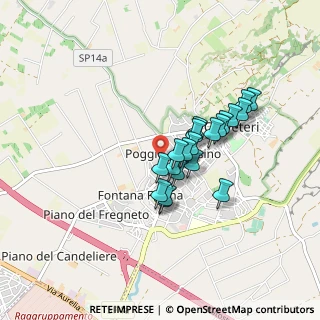 Mappa Via Poggio dell'Asino, 00052 Cerveteri RM, Italia (0.7)