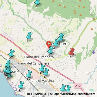 Mappa Via Poggio dell'Asino, 00052 Cerveteri RM, Italia (3.3345)