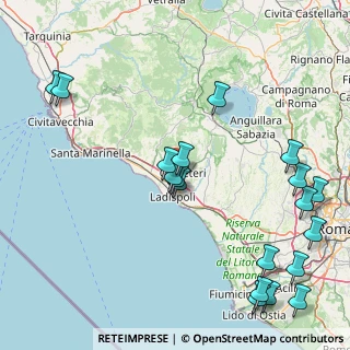 Mappa Via dei Montarozzi, 00052 Cerveteri RM, Italia (22.52)