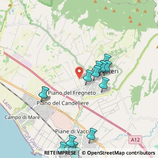 Mappa Via dei Montarozzi, 00052 Cerveteri RM, Italia (2.636)