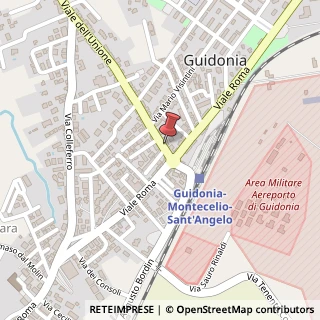 Mappa Viale dell'Unione, 10, 00012 Guidonia Montecelio, Roma (Lazio)