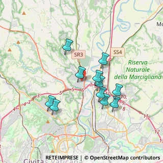 Mappa Via Baccano, 00188 Roma RM, Italia (3.29)