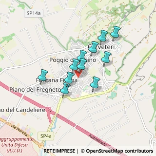 Mappa Largo don Anacleto Loreti, 00052 Cerveteri RM, Italia (0.70182)