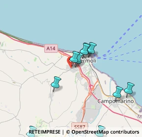 Mappa Via Pisa, 86039 Termoli CB, Italia (4.72727)