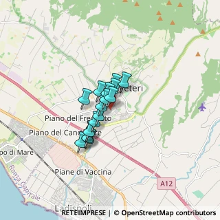Mappa Largo A. Loreti, 00052 Cerveteri RM, Italia (1.02625)