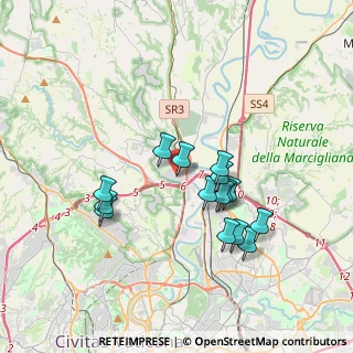 Mappa Via Costantiniana, 00188 Roma RM, Italia (3.36467)