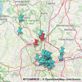Mappa Via Costantiniana, 00188 Roma RM, Italia (9.3005)