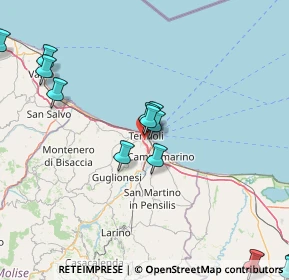 Mappa 86039 Termoli CB, Italia (20.70385)