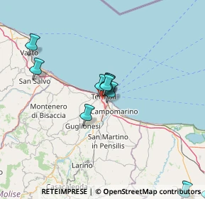 Mappa 86039 Termoli CB, Italia (18.53727)