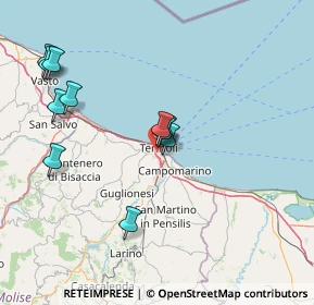 Mappa 86039 Termoli CB, Italia (15.88273)