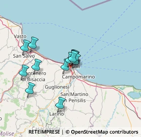 Mappa 86039 Termoli CB, Italia (10.91846)