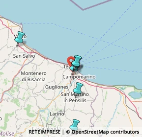 Mappa 86039 Termoli CB, Italia (28.97727)