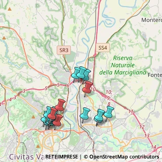 Mappa Galleria Circonvallazione Settentrionale, 00138 Roma RM, Italia (4.77167)