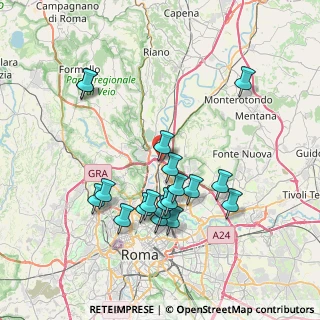 Mappa Galleria Circonvallazione Settentrionale, 00138 Roma RM, Italia (7.8)