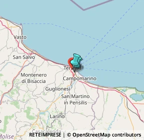 Mappa Via Ischia, 86039 Termoli CB, Italia (41.02083)