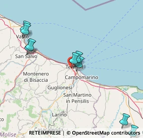 Mappa Via Arno, 86039 Termoli CB, Italia (24.88091)