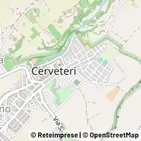 Mapa Cerveteri