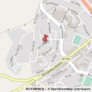 Mappa Via Torino,  48, 86039 Termoli, Campobasso (Molise)