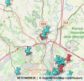 Mappa Via Giovanni Paraccini, 00188 Roma RM, Italia (6.637)