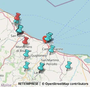 Mappa Via Ragusa, 86039 Termoli CB, Italia (17.375)