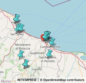 Mappa Via Ragusa, 86039 Termoli CB, Italia (14.304)