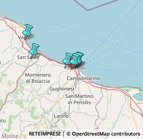 Mappa Via Ragusa, 86039 Termoli CB, Italia (28.38727)