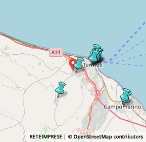 Mappa Via Ragusa, 86039 Termoli CB, Italia (3.045)