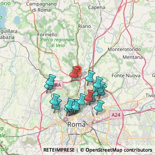 Mappa Via Claudio Carcagni, 00188 Roma RM, Italia (7.583)