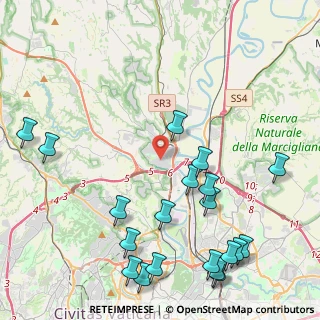 Mappa Via Claudio Carcagni, 00188 Roma RM, Italia (5.864)
