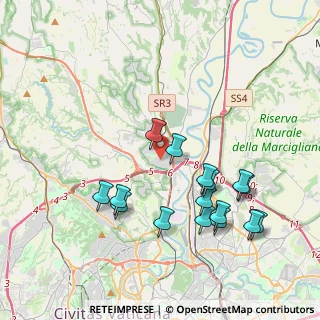 Mappa Via Claudio Carcagni, 00188 Roma RM, Italia (4.26938)