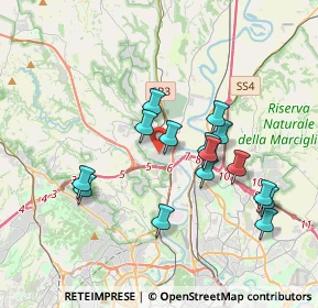 Mappa Carcagni, 00188 Roma RM, Italia (3.59933)