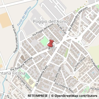Mappa Via Fontana Morella, 9, 00052 Cerveteri, Roma (Lazio)