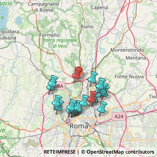 Mappa Via Giulio Frascheri, 00188 Roma RM, Italia (7.5835)