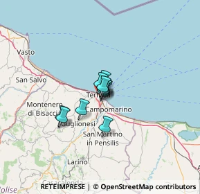 Mappa Via di Rio Vivo, 86039 Termoli CB, Italia (5.92091)