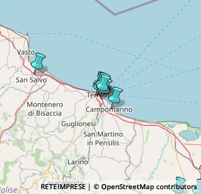 Mappa Via di Rio Vivo, 86039 Termoli CB, Italia (13.82167)