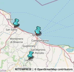 Mappa Via di Rio Vivo, 86039 Termoli CB, Italia (14.05364)