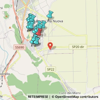 Mappa Via Cintarella, 67051 Avezzano AQ, Italia (2.2825)