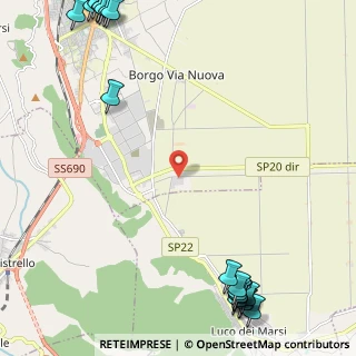 Mappa Via Cintarella, 67051 Avezzano AQ, Italia (3.9625)