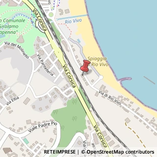 Mappa Via Rio Vivo, 128 G, 86039 Termoli, Campobasso (Molise)