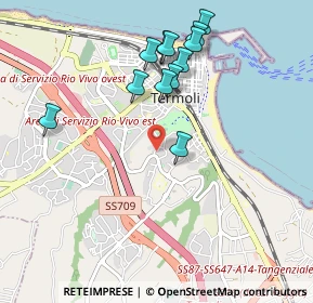 Mappa Via Procida, 86039 Termoli CB, Italia (1.01417)