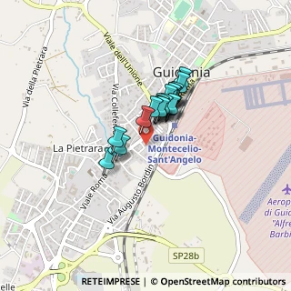 Mappa Via S. Scaroni, 00012 Guidonia Montecelio RM, Italia (0.2675)