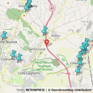 Mappa A1 Milano - Napoli, 00012 Guidonia Montecelio RM, Italia (3.618)