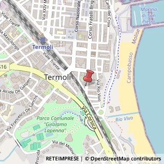 Mappa Corso Fratelli Brigida, 157, 86039 Termoli, Campobasso (Molise)
