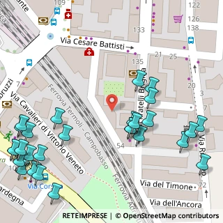 Mappa Vico Nazario Sauro, 86039 Termoli CB, Italia (0.075)