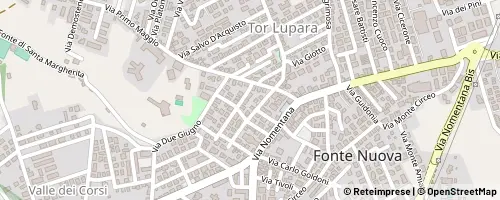 Mappa Fonte Nuova